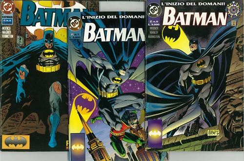 Fumetto batman inizio - l'inizio, del